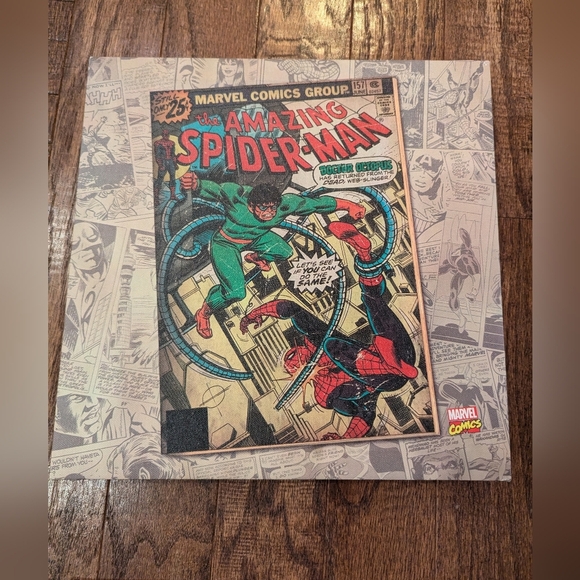 Marvel Comics Spider-Man Wall Decor by Artissimo 4 canvas set - Picture 2 of 6
